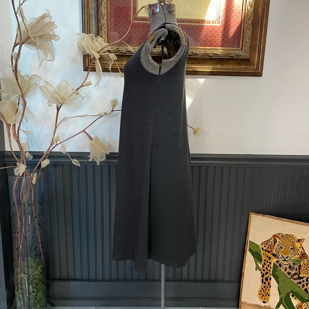 FREE FLY Apparel Sleeveless Bamboo Flex Dress in Charcoal - Image 4