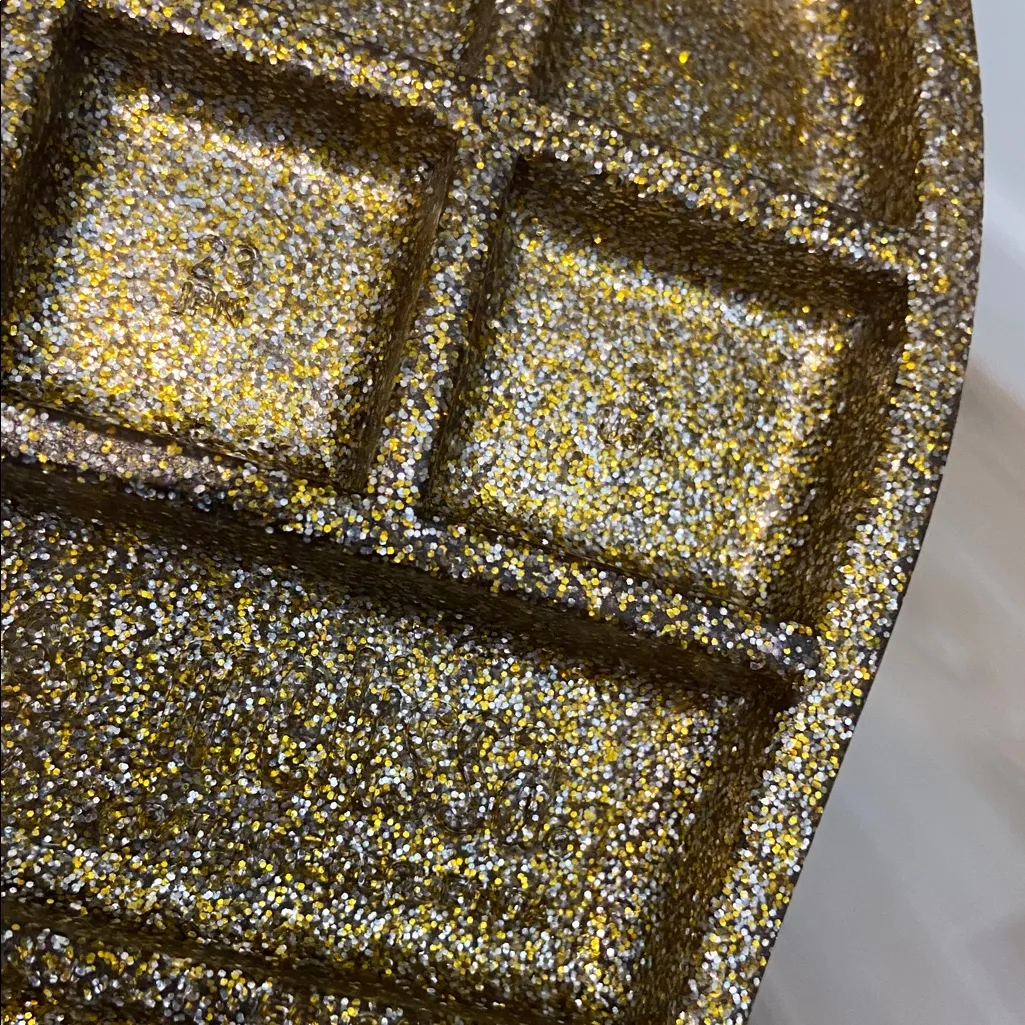 Melissa Maryjane Jelly Sandals (Sz 6) Gold Glitter - Image 8