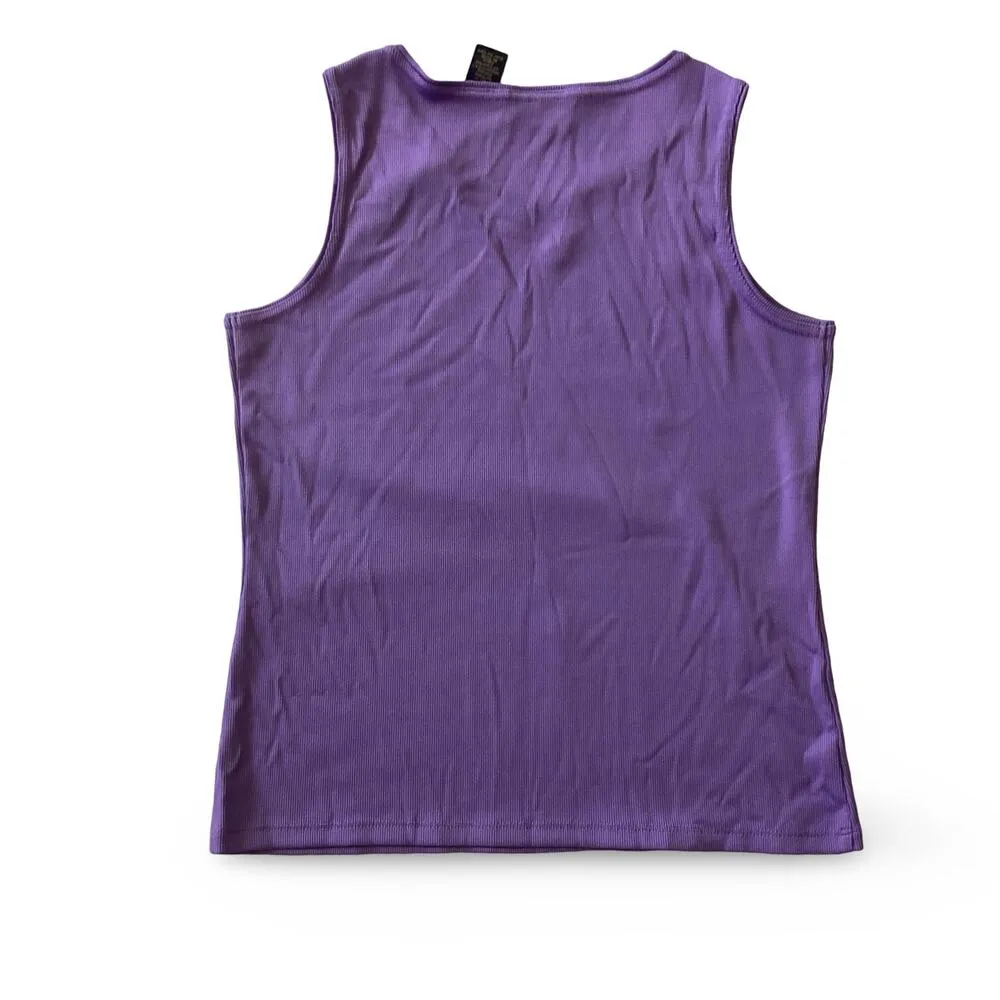 Laura Scott Ribbed Tank Top - Image 5
