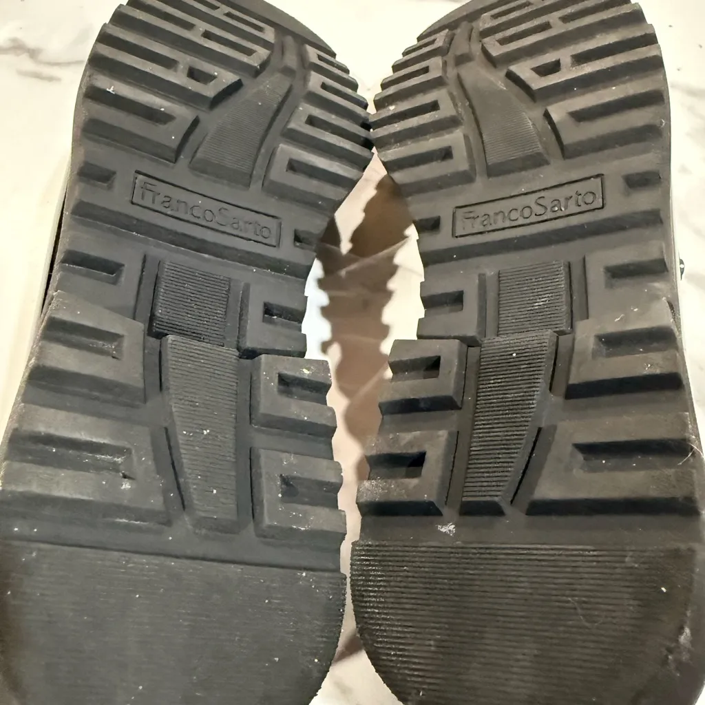 Franco Sarto Black Patent Leather Loafers - Image 10