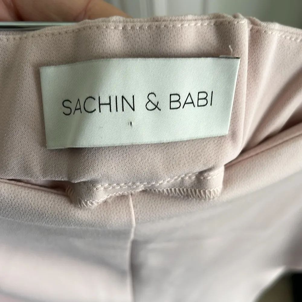 Sachin & Babi Light Pink Women's Wide-Leg Pants - Image 4