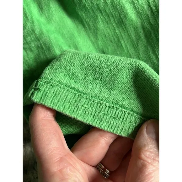 Coogi embroidered shorts green denim size 1/2‎ - Image 7