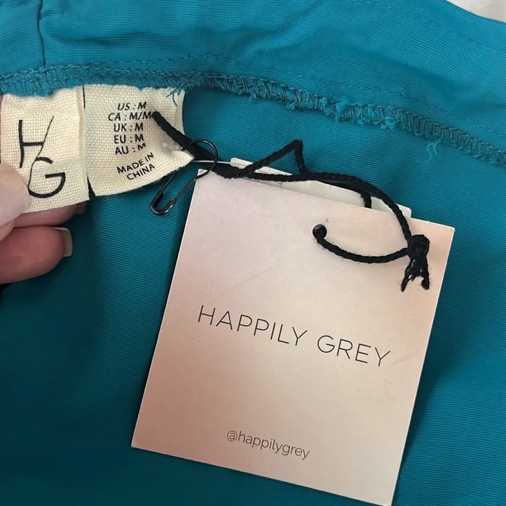 Happily Grey shorts size medium Blue - Image 3