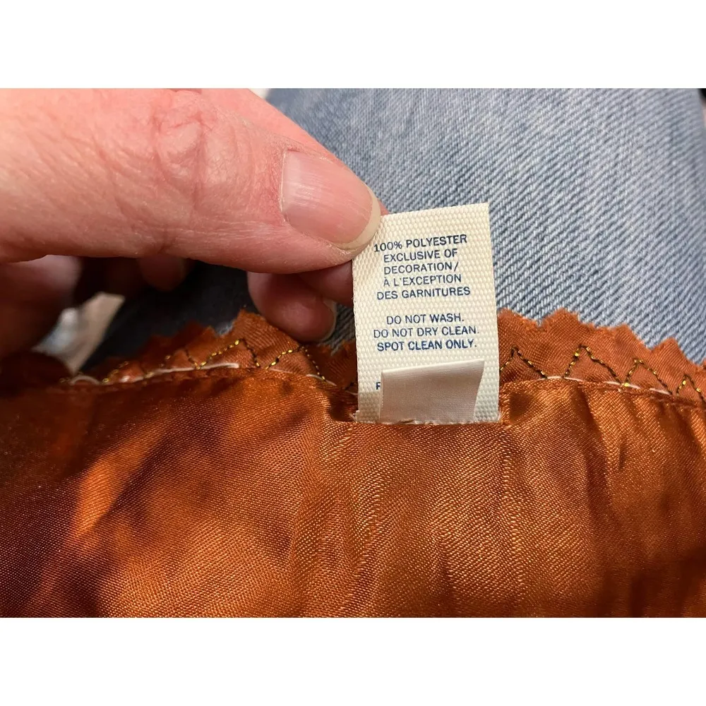 Old Navy  Brown Satin & Sequin Belt Large/XLarge - Image 6