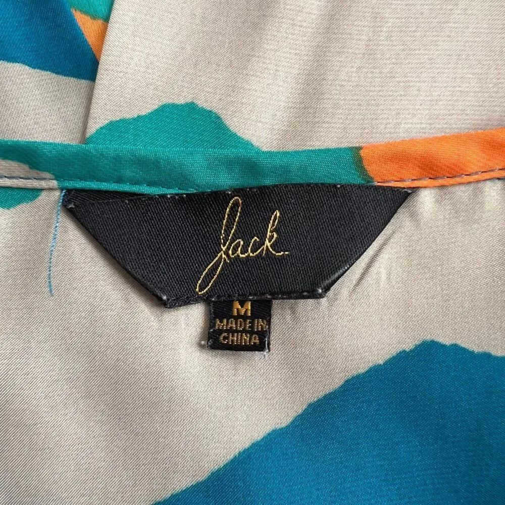 JACK Multicolor Printed Stripes Tank Top, Medium - Image 5