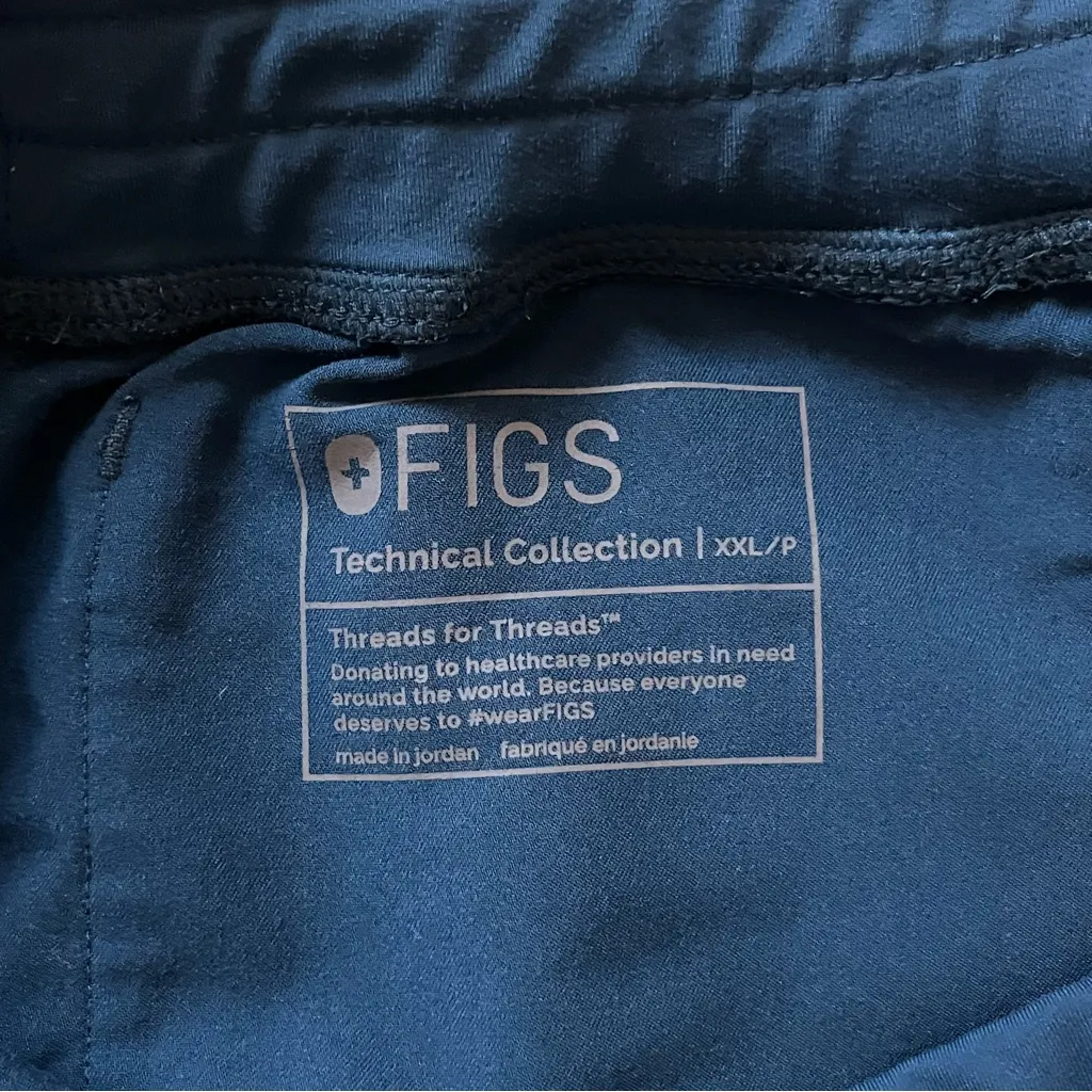 Figs Technical Collection Women’s Scrub Pants 2XL Petite, Workwear, Comfortable - Image 8