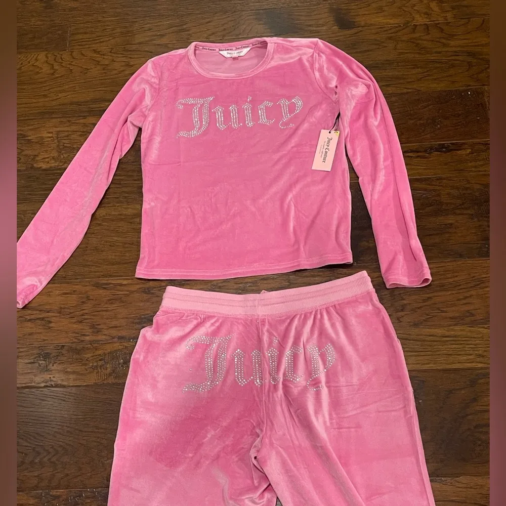 Juicy Couture Pink pajama set M - Image 2