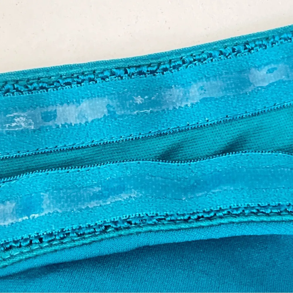 Calvin Klein Women’s Sheath Stretch Dress Blue One Shoulder Size 4 Ball Gown - Image 5