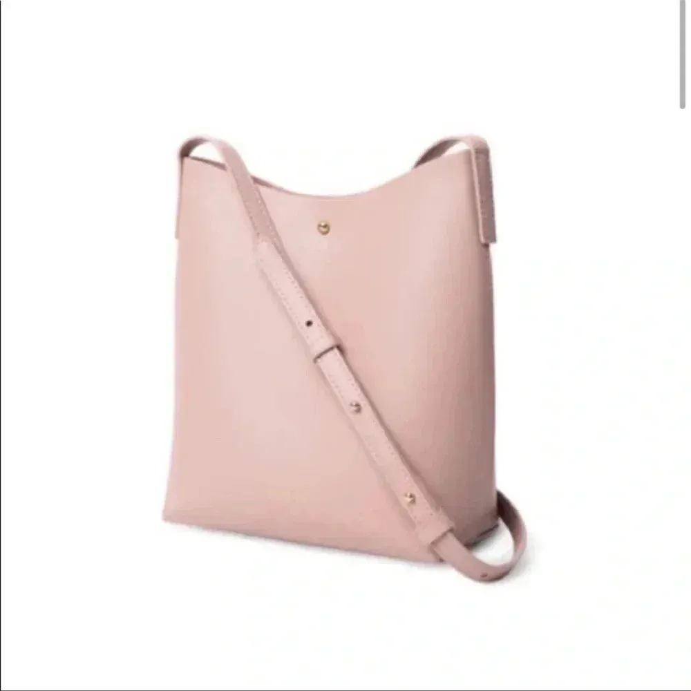 Samara Blush Light Pink Small Shoulder Bag New - Image 2