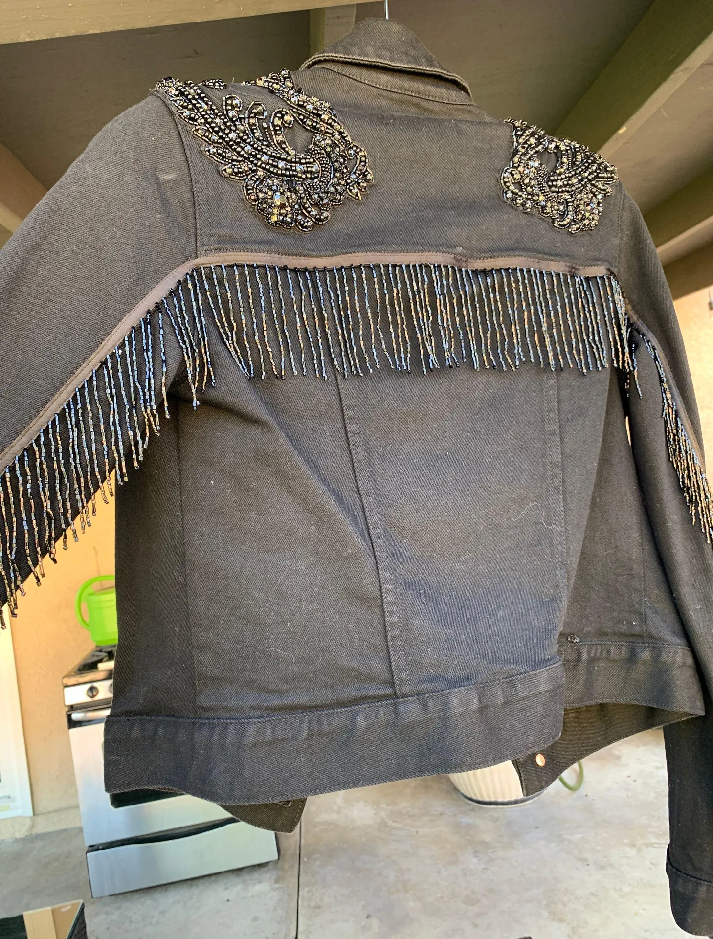 Black Jean Jacket  - Image 2