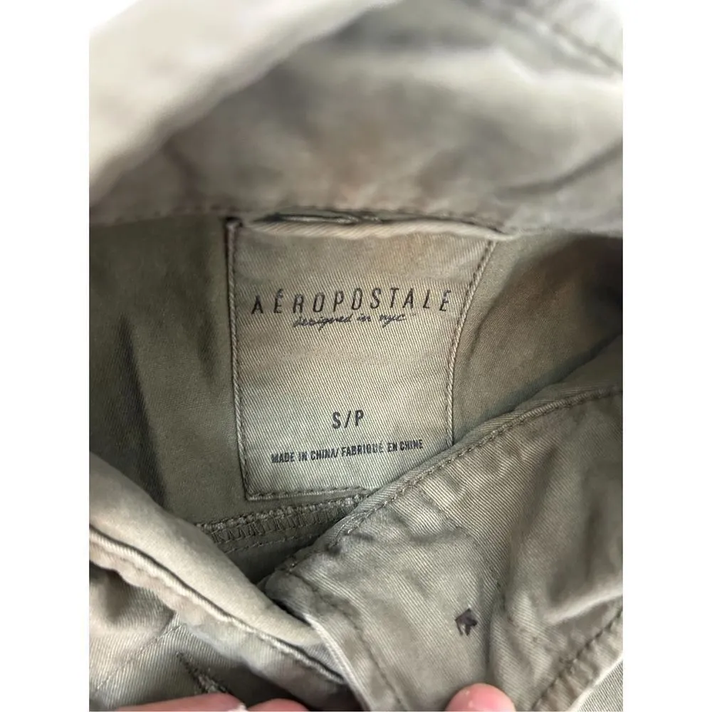Aeropostale green Utility Jacket size small jacket - Image 10