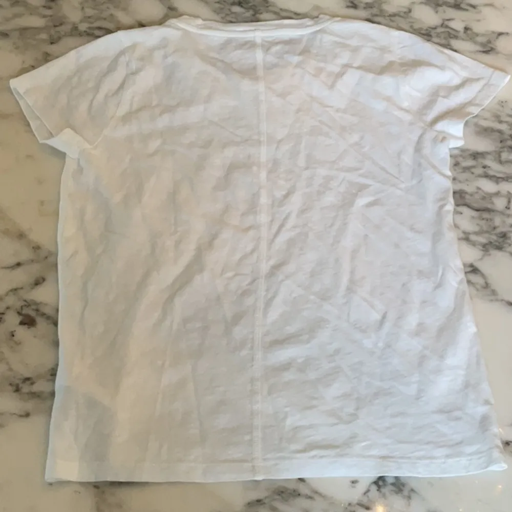 NWT J.Crew Short Sleeve Girlfriend Tee White Sz S - Image 9