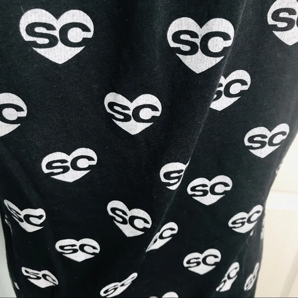 🌺 3/$20 SALE SoulCycle Hearts Tank Top Medium - Image 3