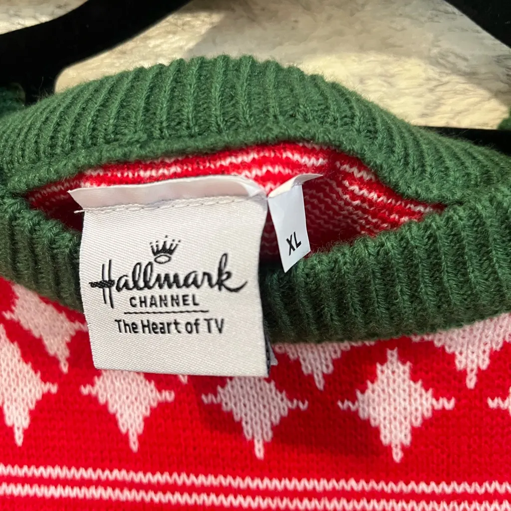 Hallmark Channel Christmas Sweater Size XL - Image 2