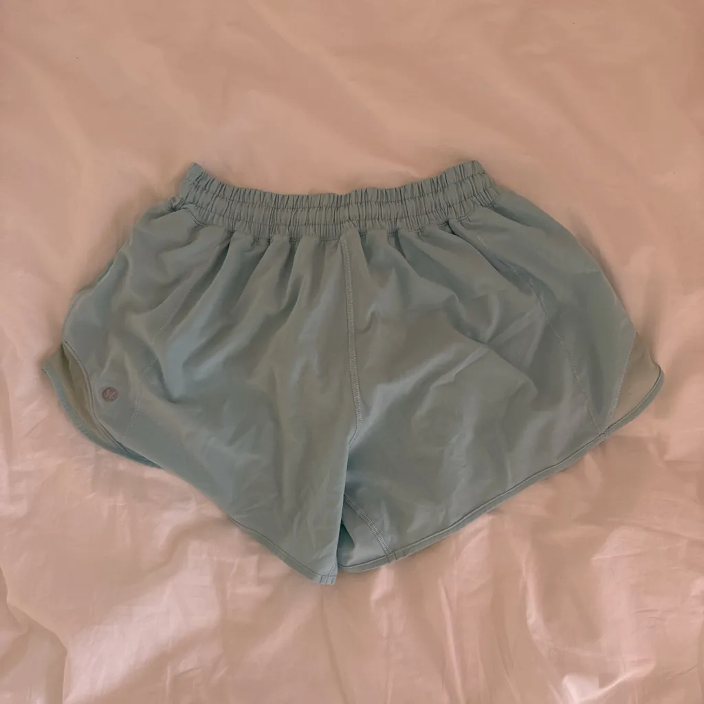 Light blue lululemon shorts - Image 3