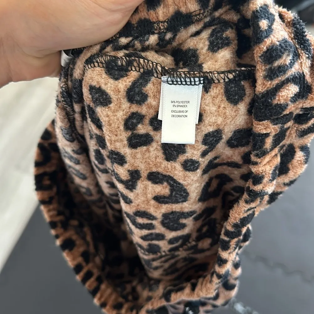 Animal Print Comfy Lounge Pants Wide Leg / Small - Image 6