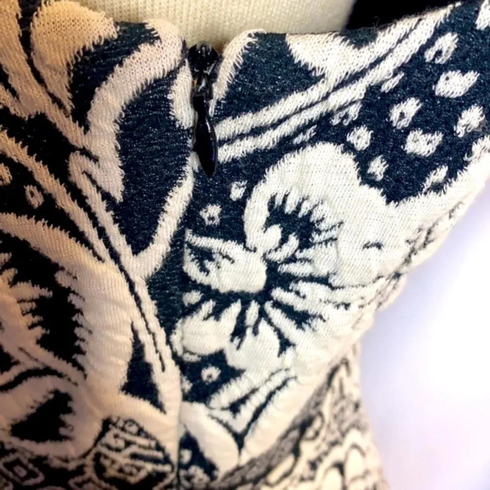 Anthropologie ETTTWA Floral Brocade Valery Dress M - Image 7