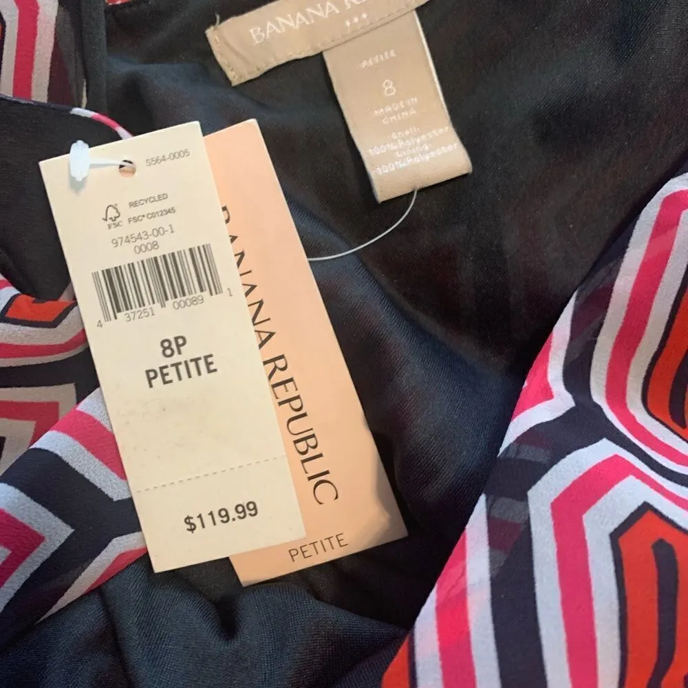 Banana Republic Factory NWT Grecian dress size 8P‎ - Image 8