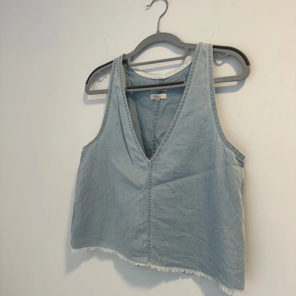Aritzia Denim Tank Top - Image 3