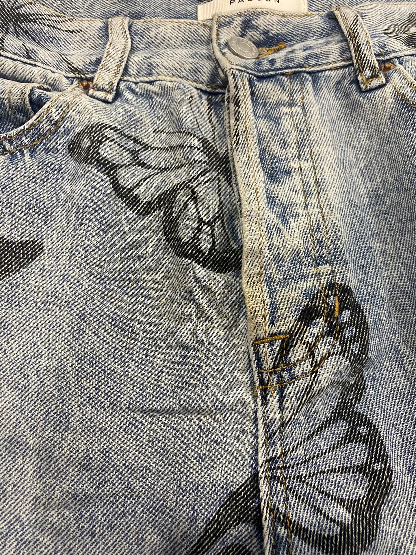 Buttlerfly High Rise Straight Jeans Size 25 - Image 11