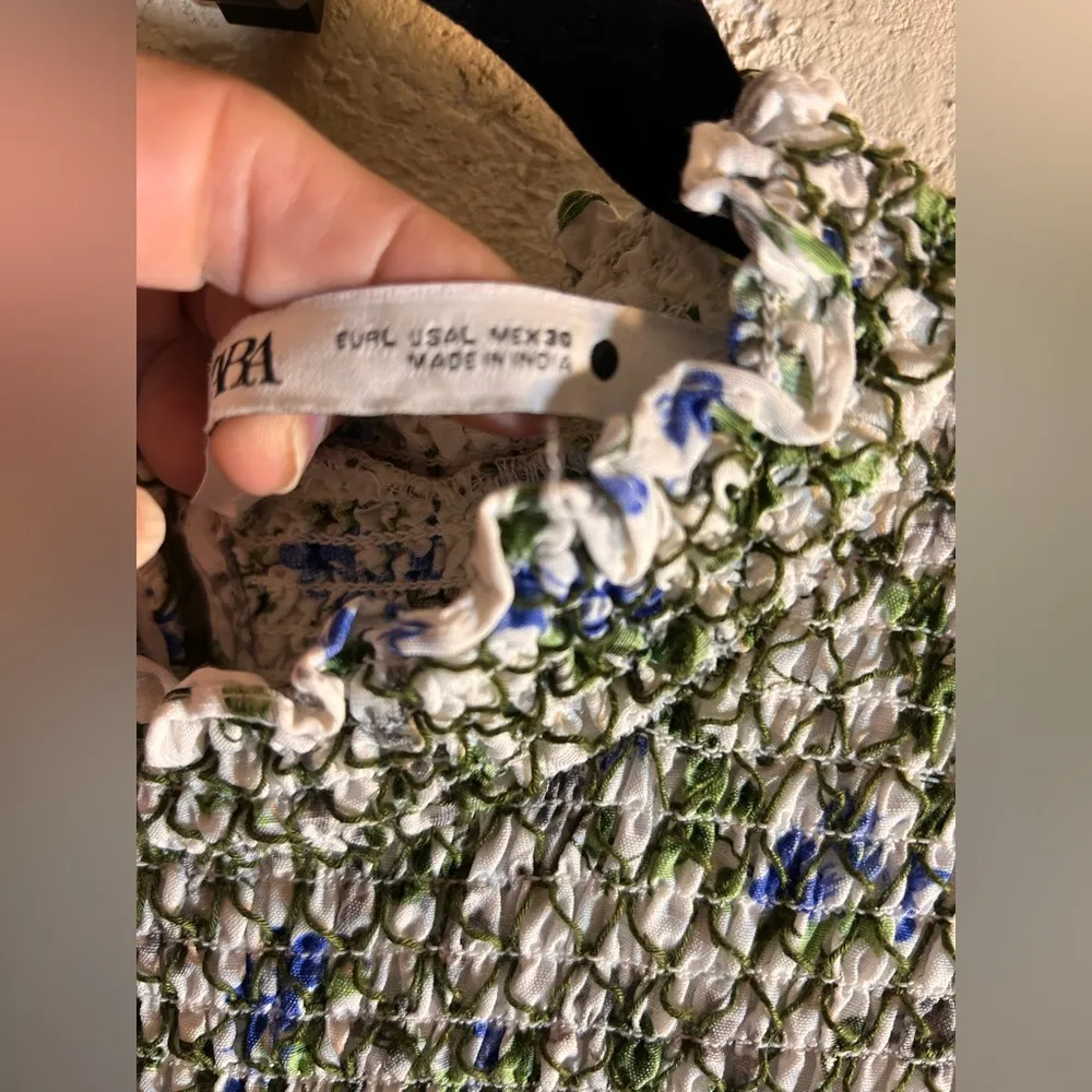 Zara Cottgaecore Long Sleeve Maxi Dress floral summer feminine loose fit vintage - Image 7