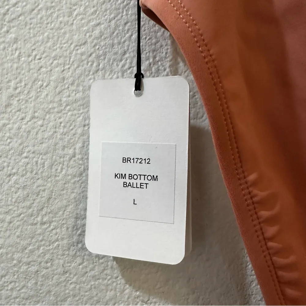 Free People x Beth Richards Kim Bikini High Waist Swim Bottoms in Ballet Size L - Image 6