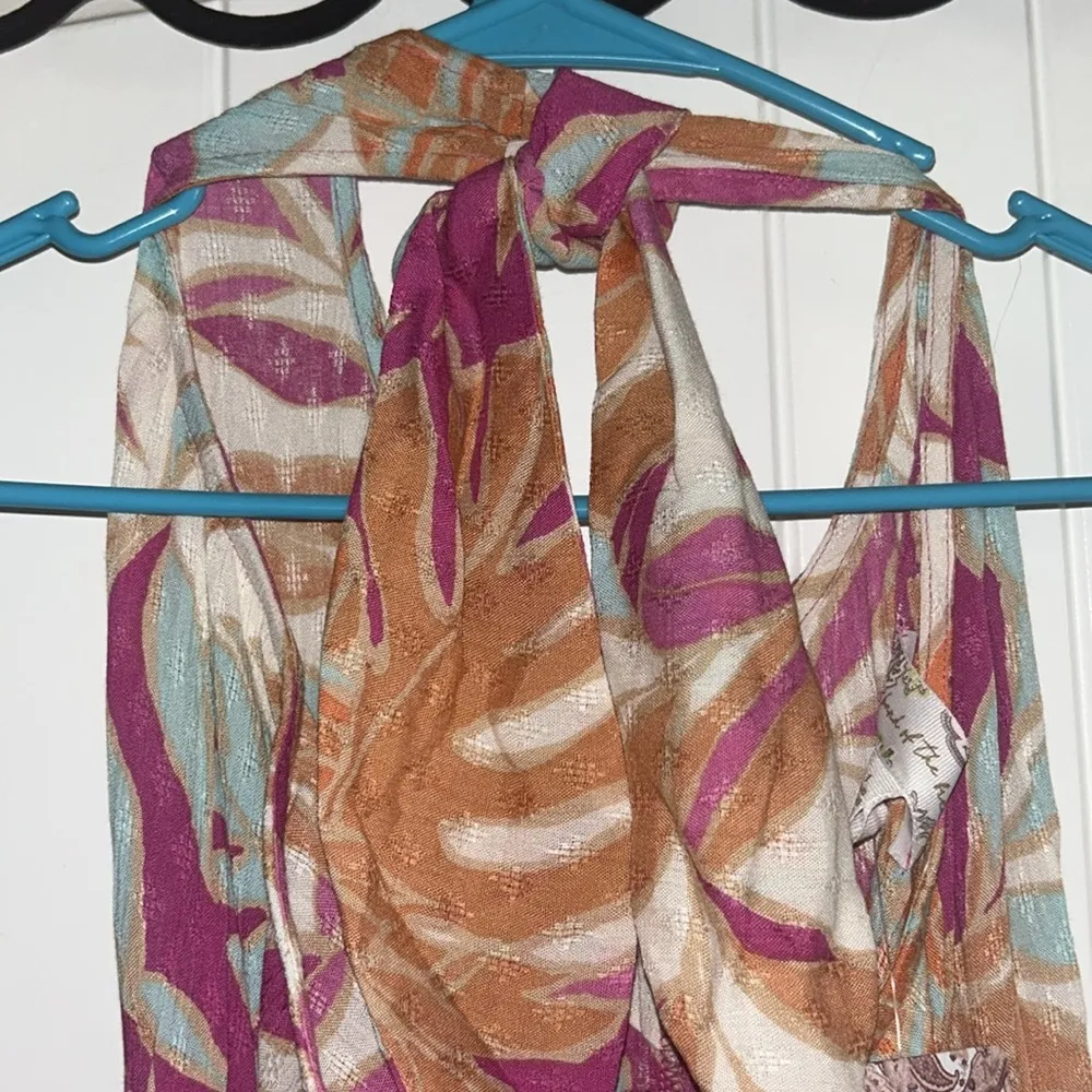 NWT Band Of The Free Floral Halter Dress Pink - Image 6