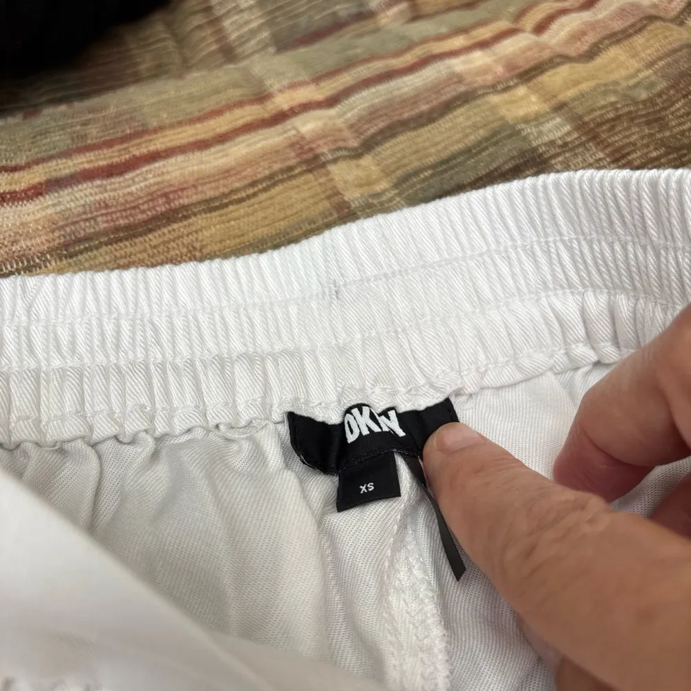 White Cargo Pants - Image 2