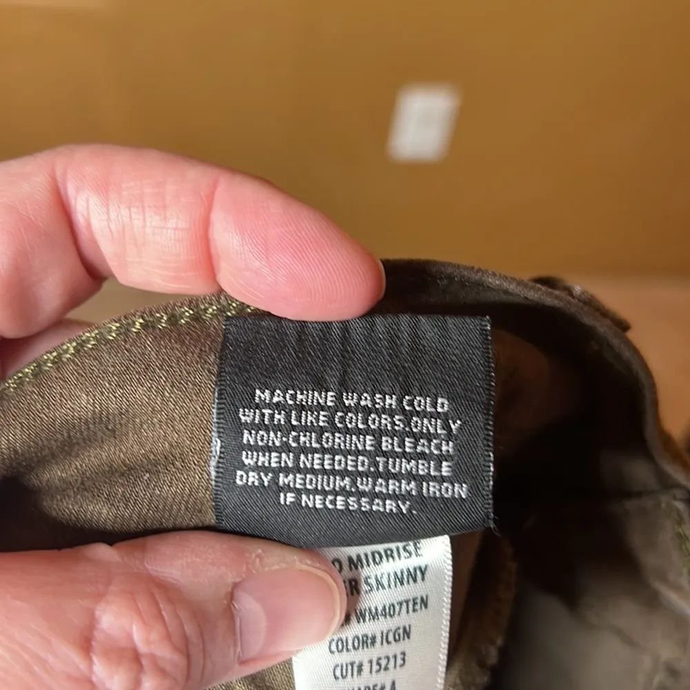 Hudson Womens Nico Denim Mid-Rise Ankle Jeans Green Size 29 - Image 9