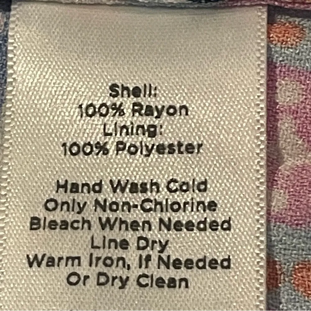 Talbots women’s Paisley floral sleeveless maxi dress size 4 - Image 8