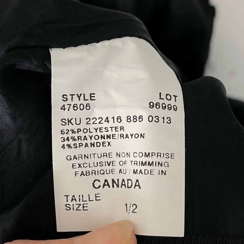 NWT Le Chateau Grid Check Pencil Skirt - 1/2 - Image 8