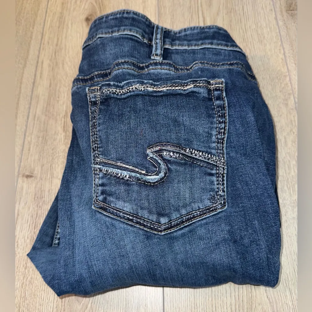 Silver Jeans co Blue Boyfriend Jeans denim - Image 2