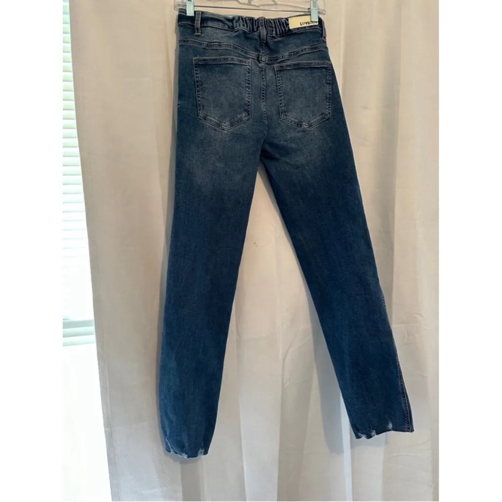 Women's Lovegen basic straight Jeans Blue 7/29 Size undefined - Image 2