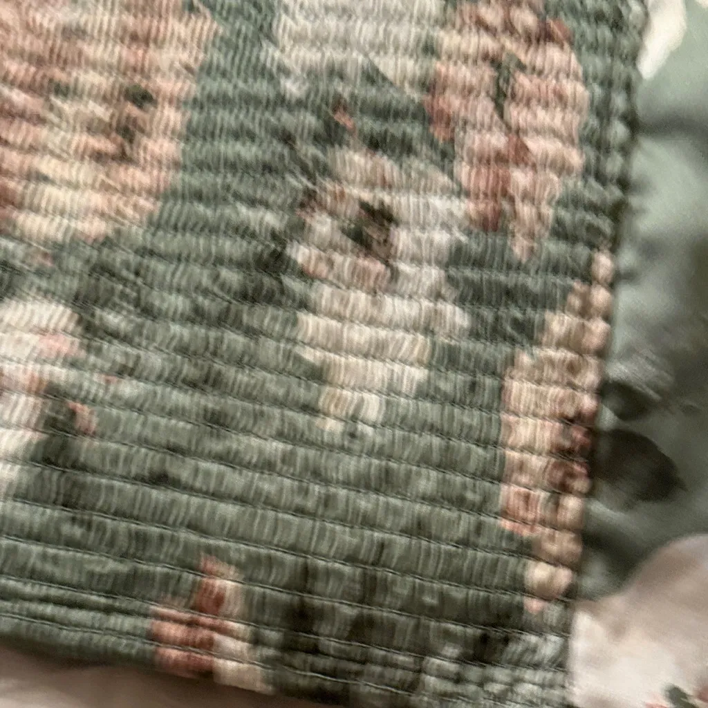 Floral Wrap Crop Top - Image 7