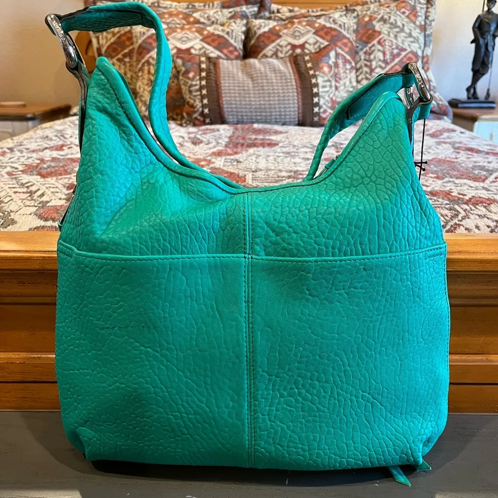 NWT  Good Times Expandable Hobo - Earth Green Bubble Lamb - Image 11