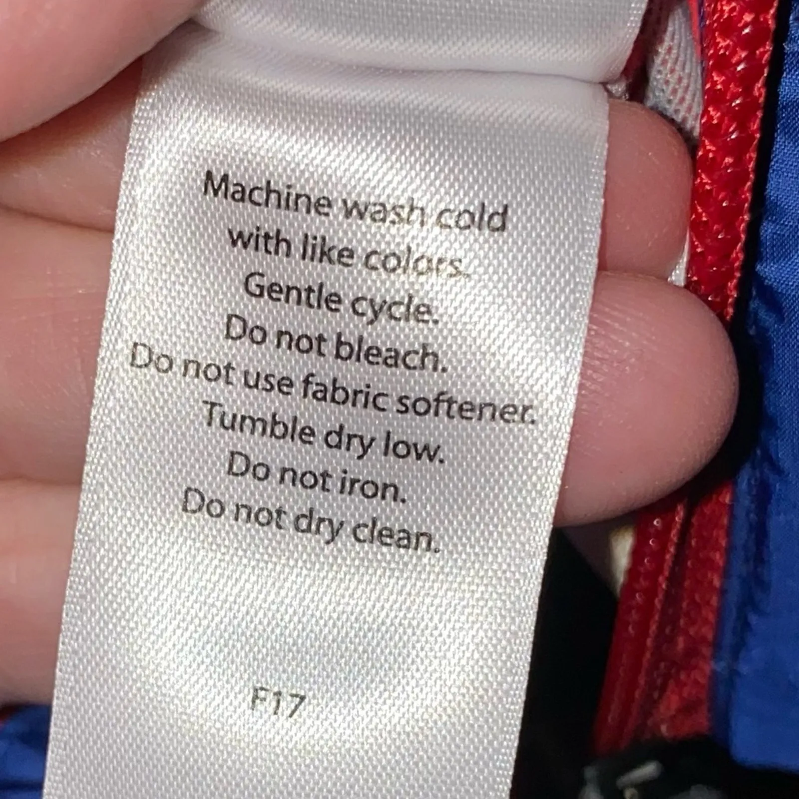 Sierra Designs Blue Lightweight Puffer Jacket Women’s Small Packable Coat - Image 9