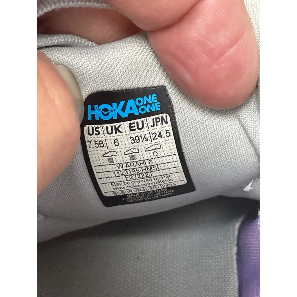 Hoka Arahi 6 Womans Mint Green White Run Walk Sneakers Sz 7.5B SKU 9548 - Image 6