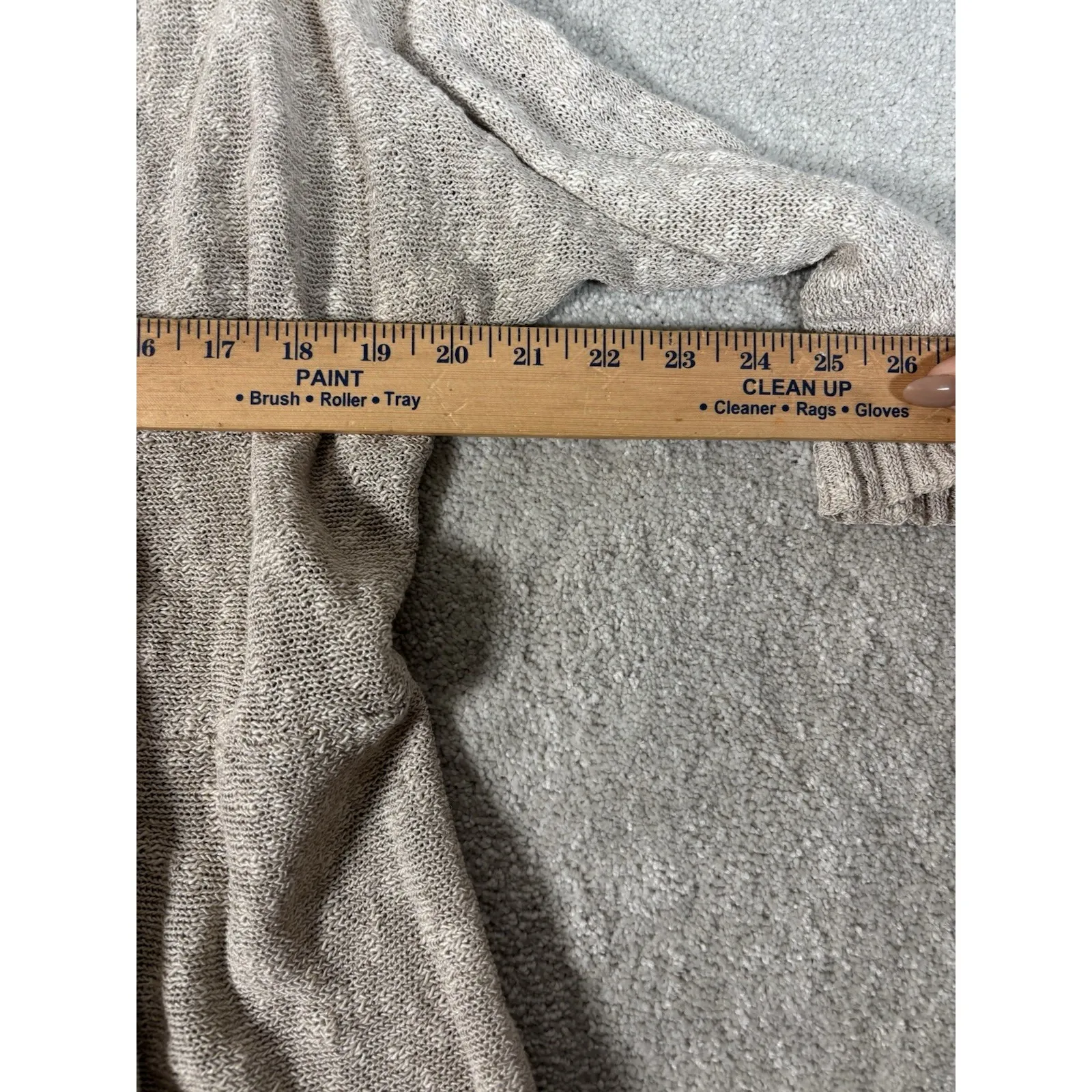 eileen fisher open cardigan duster‎ oatmeal linen cotton small - Image 6