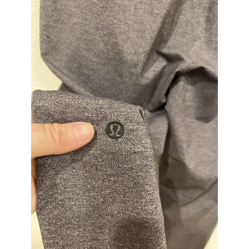 Lululemon On the Fly Jogger Pants Women 8 Gray Flecked Tapered Athletic Yoga Gym - Image 3