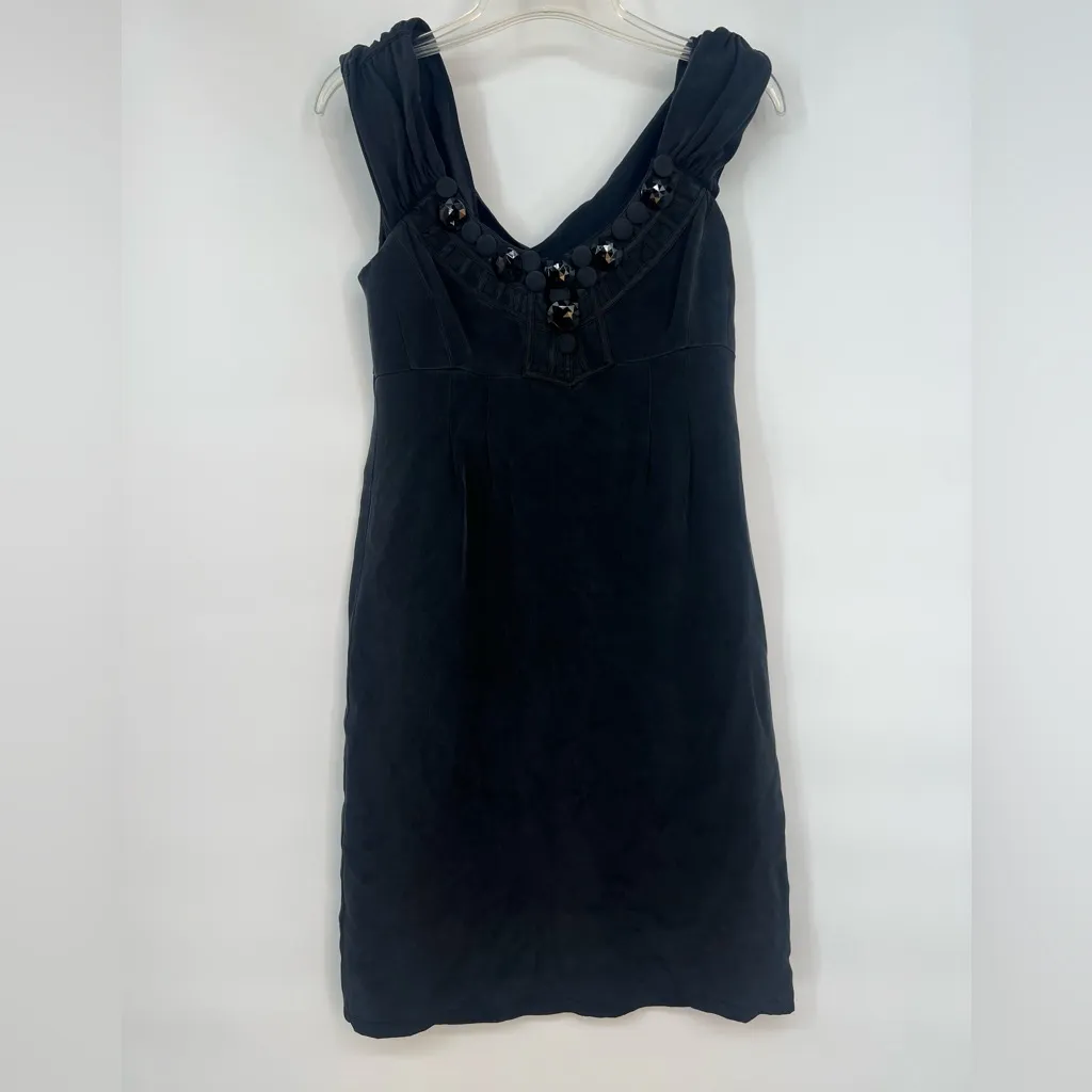 Nanette Lepore Black Dress shift dress mild maid holiday - Image 4