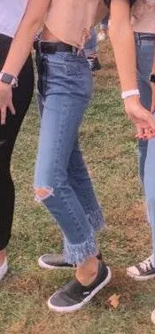 Forever 21 Fringe/Frayed Jeans - Image 3