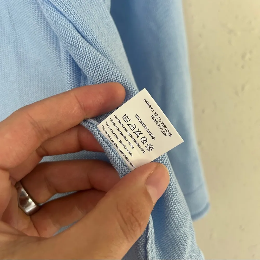 NWT Urban Coco Sky Blue Women's Cardigan Casual Pastel Comfy Medium - Image 6