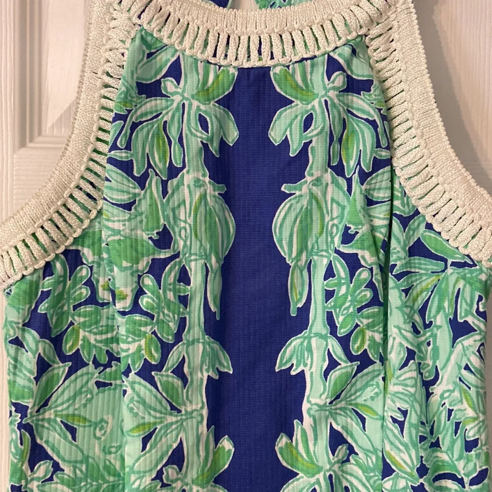 Lilly Pulitzer Janice Shift Dress size 2 excellent condition length 32” bust 30” - Image 3
