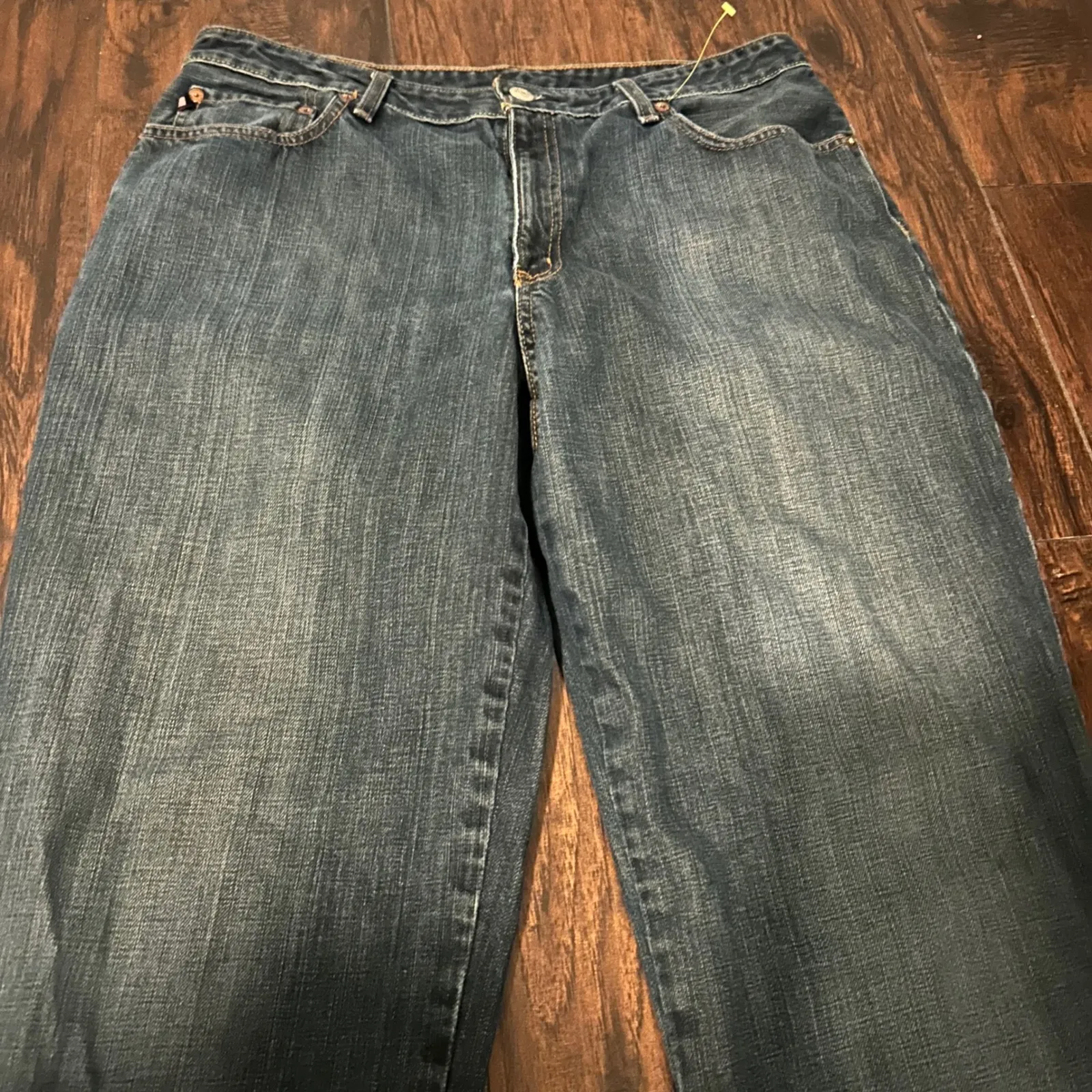 Ralph Lauren Polo Jeans Classic Denim Blue Wash‎ Comfort Casual 14 - Image 2