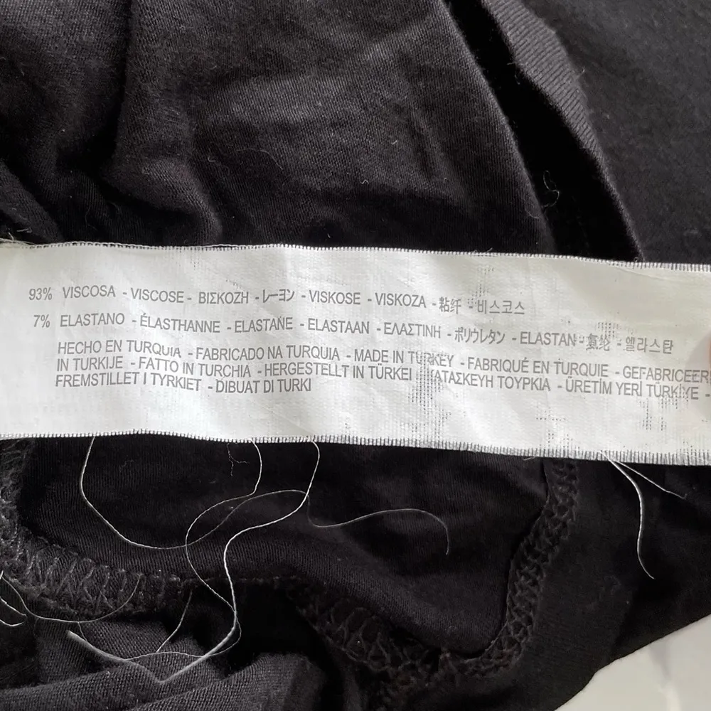 Mock Neck Dolman Short Sleeve Top Black Size Small - Image 15