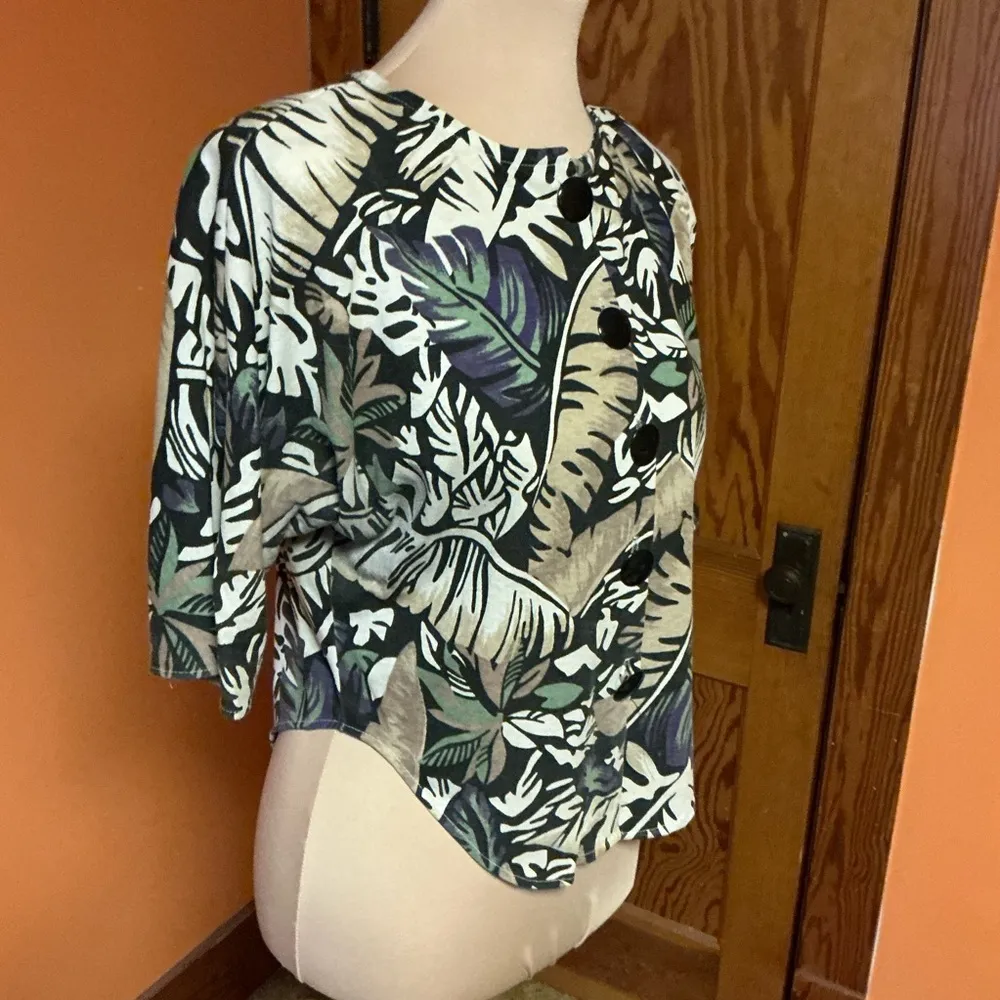 Vintage 80s Tropical vibes shirt - Image 9