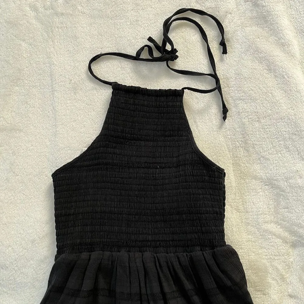 Nwt american eagle black halter dress Size XS - Image 4