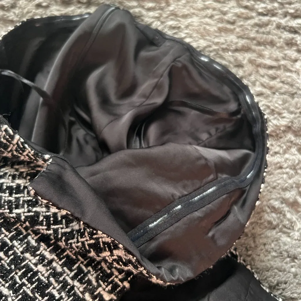 NBD Tweed Strapless Isadora Mini Dress size small - Image 8