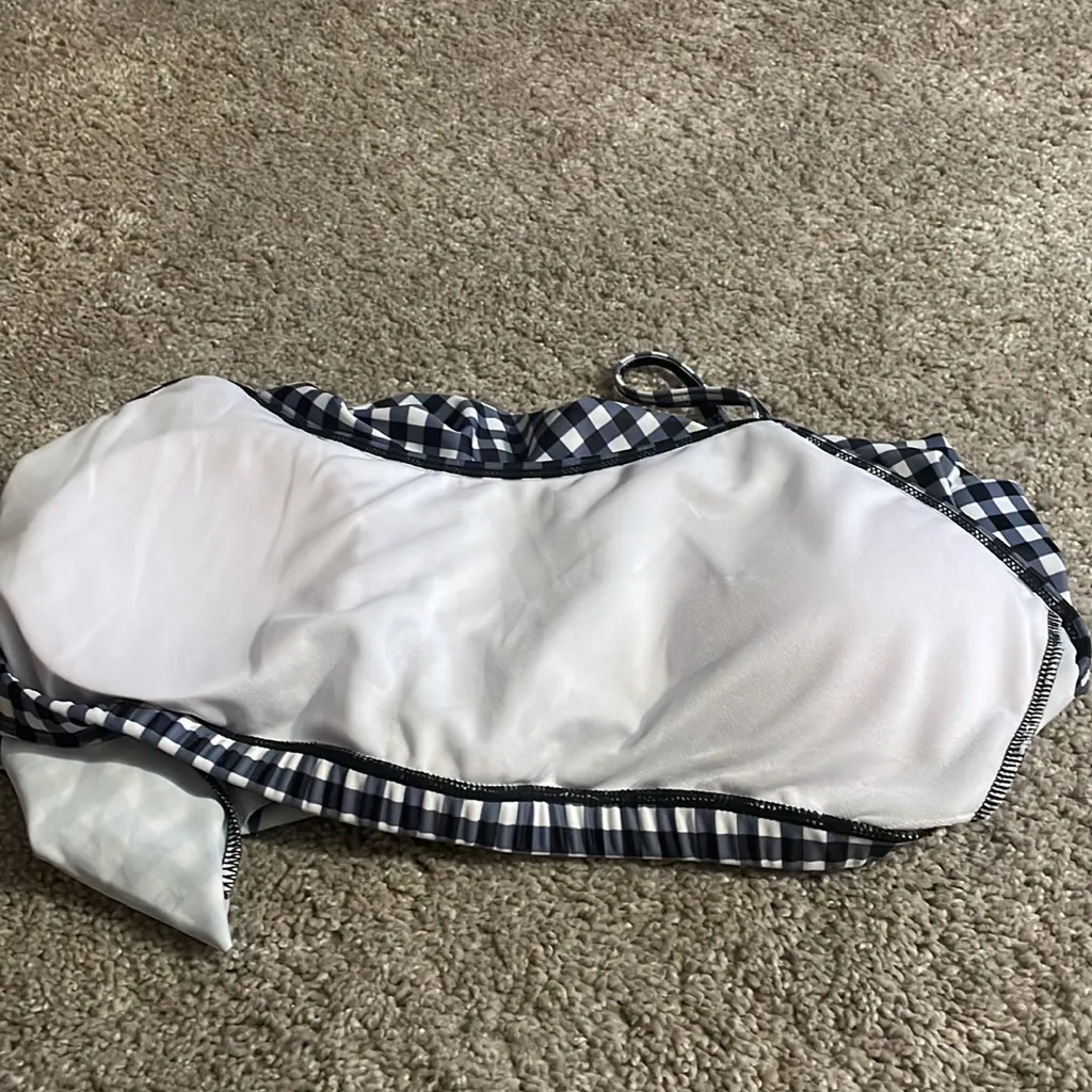 Tempt me swim too ban-do style checkered black and white XL new - Image 8