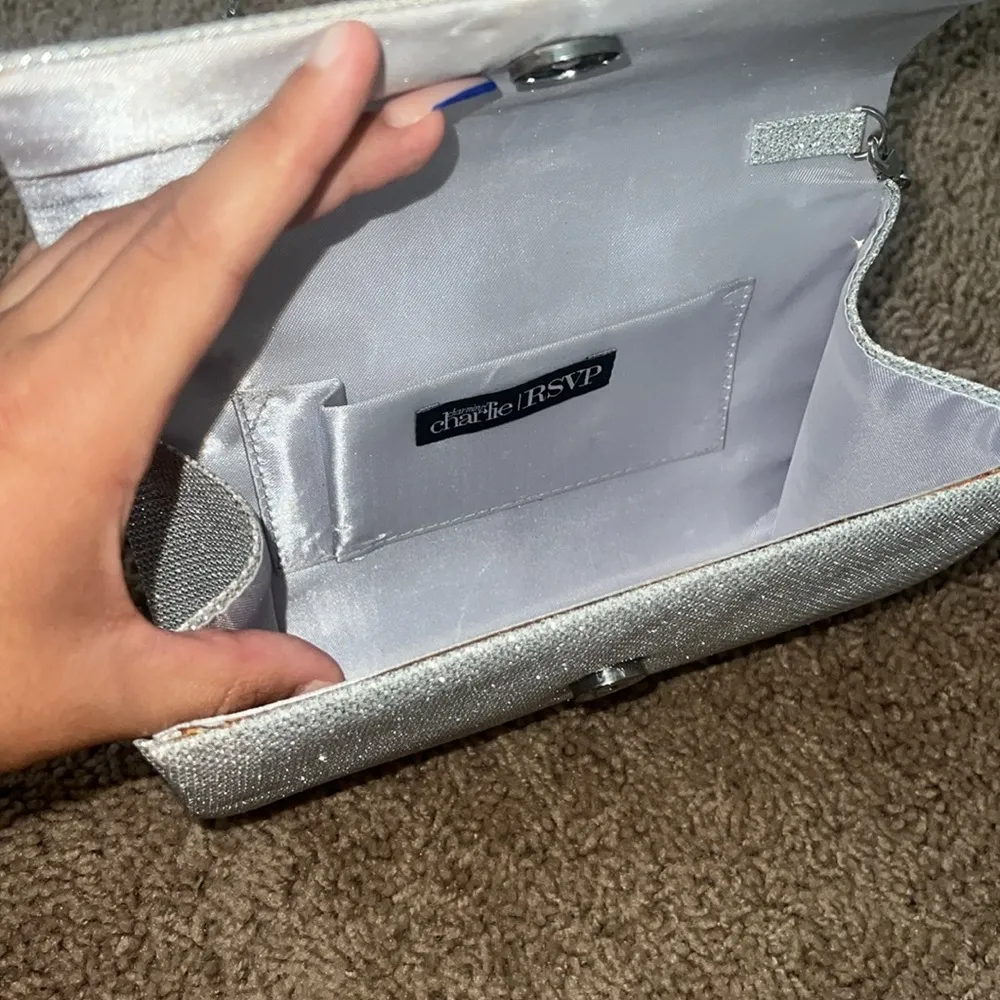 Silver Sparkly Purse - Image 2